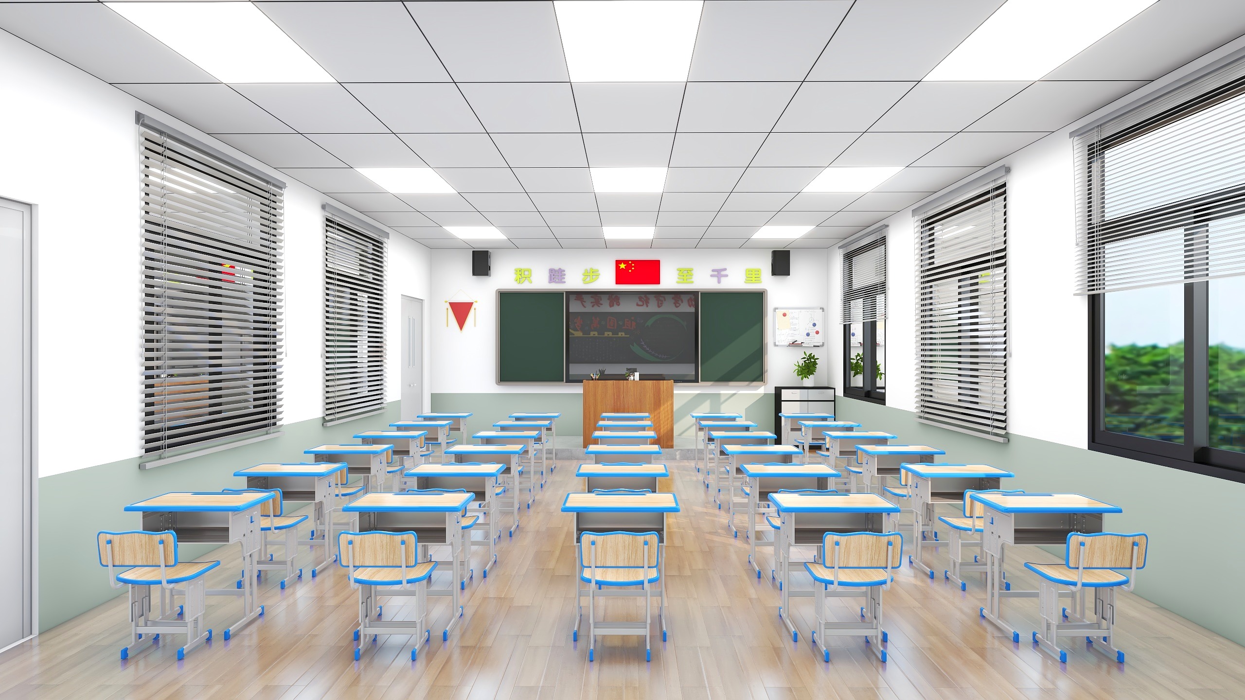 廣西學(xué)生升降課桌椅定制
