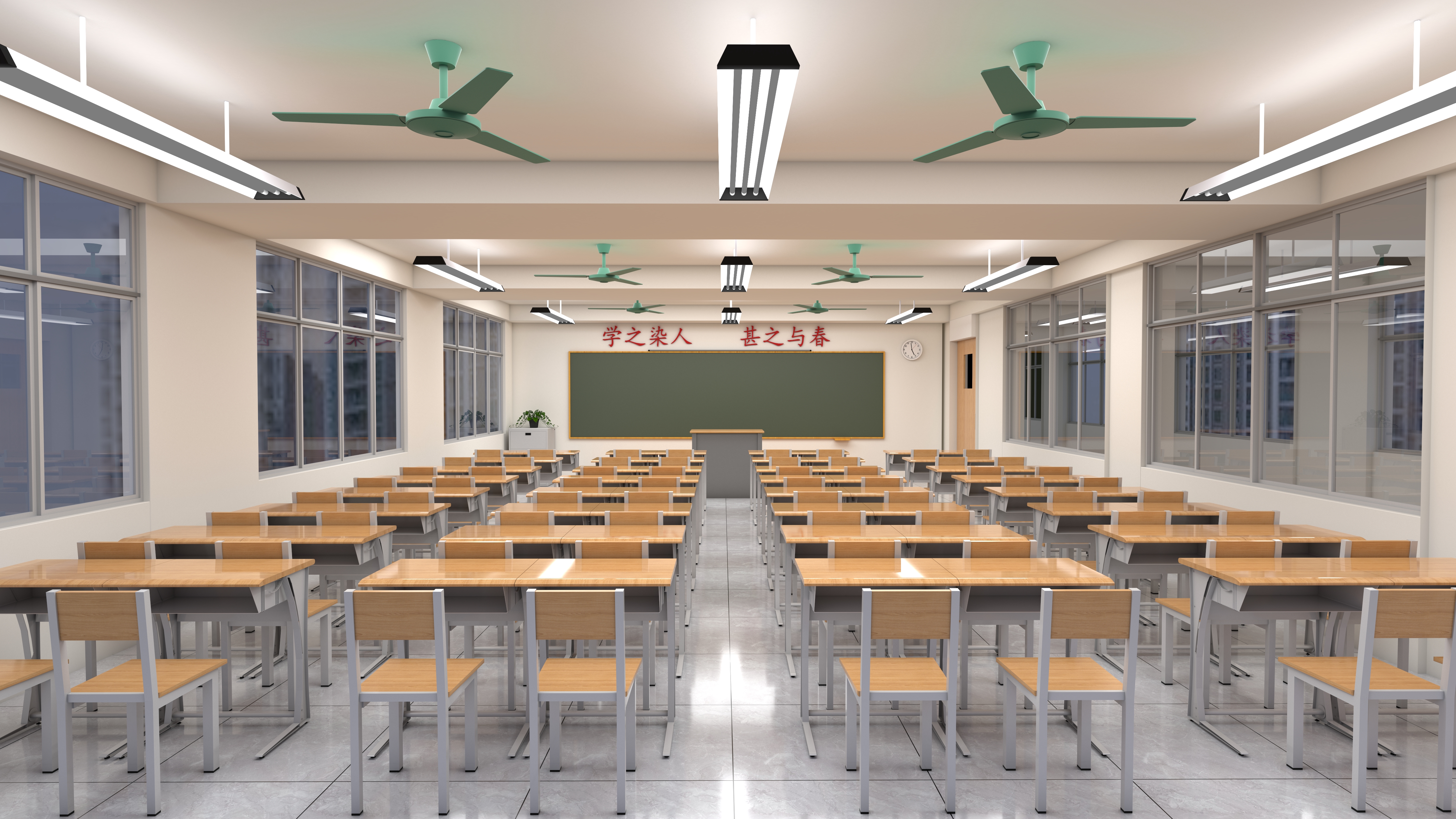 【鴻凱家具】教室的桌椅如何擺放？